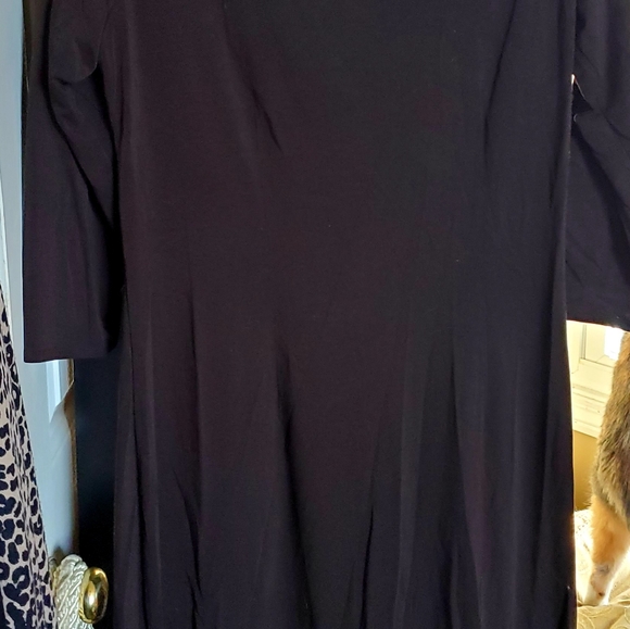 ANN TAYLOR BLACK DRESS - Picture 2 of 3